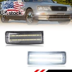 Clear White Led Front Outer Side Marker Turn Signal Light For 95-97 Lexus Ls400. Fixed Price $34.99.