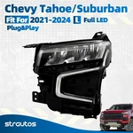 For 2021 2022 2023 2024 Chevy Tahoe/suburban Full Led Headlight Left Driver Side. Fixed Price $163.99.