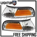 1998-2008 Ford Crown Victoria Left Right Pair Corner Park Turn Signal Lights. Fixed Price $40.59.