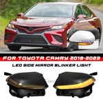 Pair Led Dynamic Amber Side Mirror Turn Signal Lights For 2018-2026 Toyota Camry. Fixed Price $53.19.