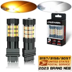 For Chevy Corvette C6 2005-2013 3157 Switchback Turn Signal Parking Light Bulbs. Fixed Price $17.99.