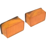 1975-78 Ford Mustang Ii; Park Lamp Lens Assembly; Amber With Gaskets; Pair. Fixed Price $69.99.