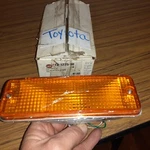 Tyc 12-1225-00 Rh Turn Signal Light Assembly For 84-88 Toyota 4runner Pickup. Fixed Price $29.99.