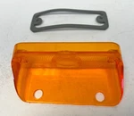 Nos 1968 Chrysler Left Side Park Turn Signal Light Lens W/ Gasket Seal. Fixed Price $85.00.