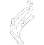 Genuine Volkswagen Turn Signal Light Housing 1k5-949-102. Fixed Price $112.73.