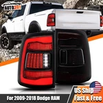 2009-2018 For Dodge Ram 1500 2500 3500 Black Smoked Led Tube Tail Lights Lamps. Fixed Price $175.27.