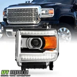 For 2016-2019 Gmc Sierra 2500hd Hid W/ Led Drl Projector Headlight Driver Side. Fixed Price $236.96.