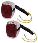 1951 1952 1953 Chevy Gmc Truck Chrome Tail Light Assemblies # 47-13404/5-c. Fixed Price $106.00.