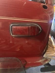 69-87 Jaguar Xj6 Turn Signal Side Marker Light Fender Mounted Rear Pair. Fixed Price $38.00.