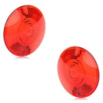 Nthreeauto 3 1/4 Inch Turn Signal Lens Covers Flat Lenses Front Red. Fixed Price $11.67.