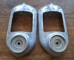 2 Vintage 1951 Chevrolet Tail Light/brake/turn Signal Chrome Housing Set.... Fixed Price $29.95.