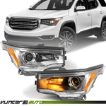 For Gmc Acadia Sl 2017-2019 Halogen W/o Drl Projector Headlights Lamp Left Right. Fixed Price $238.90.
