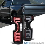 Black Fits 2019-2026 Chevy Silverado 1500 Full Led Strip Tail Lights Brake Lamps. Fixed Price $249.95.