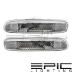 Clear Side Marker Signal Lights Left Right Pair For 1999-2006 Bmw 3 Series. Fixed Price $699.99.
