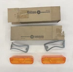 Nos Mopar 1968 Chrysler Park Light Lenses Pair Newport New Yorker Town & Country. Fixed Price $99.99.