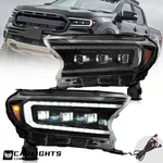 Vland For 2016-2021 Ford Ranger Projector Full Led Headlights Headlamps Assembly. Fixed Price $494.99.