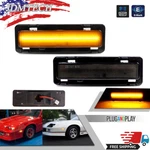 Amber Led Front Side Marker Signal Light Pair Set For Camaro Firebird Trans Am. Fixed Price $18.49.