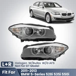 Halogen Headlight For 2011-2013 Bmw 5 Series 528i 535i F10 Left+right Pair. Fixed Price $395.99.