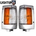 Left Right Pair Chrome Corner Marker Signal Light For 90-97 Nissan D21 Hardbody. Fixed Price $39.16.