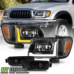 For 2001-2004 Toyota Tacoma Led Tube Sequential Headlights W/ Greeting Light Set. Fixed Price $138.99.