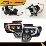Fit For 2009-2014 Ford F150 Double Led Drl Projector Headlights Headlamps 1pair. Fixed Price $215.94.