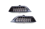 Winjet Ctswj-0640-gbc-sq Black/clr Parking Lights W/switchback For 15-17 Mustang. Fixed Price $140.13.