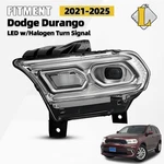 Led Headlight W/halogen Turn Signal For 2021-2024 Dodge Durango Chrome Left Side. Fixed Price $150.99.