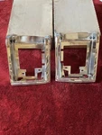 Nos Gm 1987-1988 Cadillac Deville Lh & Rh Turn Signal Corner Lamp Bezel Set. Fixed Price $350.00.