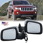 Power Mirror Set For 2011-2022 Jeep Grand Cherokee Heated W/ Blind Spot Chrome. Fixed Price $183.14.