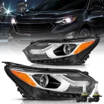 For Chevy Equinox 2018-2020 Halogen Projector Headlights W/ Led Drl W/bulbs. Fixed Price $134.59.