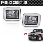 Fit For 03-08 H2 Hummer 05-08 Sut Front Clear Chrome Parking Signal Light Set. Fixed Price $33.68.
