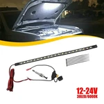 1 Under Led Hood Light Strip Bar Lamp Automatic Super On/off Bright White Auxito. Fixed Price $12.34.