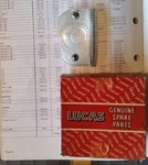 Nos Lucas L634 Side Flasher Lens 54570624. Mg Magnette Mk Iii '59-'60 -s11. Fixed Price $14.99.