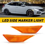 For 2016-2021 Honda Civic Led Side Marker Lights Turn Signal Lamp Amber Lens New. Fixed Price $15.19.