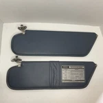 1983-1988 Ford Ranger Bronco Ii Sun Visor Set Driver Passenger Pair Blue Leather. Fixed Price $80.00.