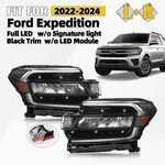 For 2022-2024 Ford Expedition Full Led Headlight W/o Signature Left+right Pair. Fixed Price $534.99.