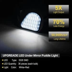 Led Side Towing Mirror Puddle Light For Dodge Ram 10-19 1500 2500 3500 4500 5500. Fixed Price $15.92.