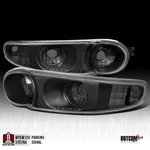 Fit 2000-2006 Gmc Sierra Yukon Denali Black Bumper Lights Signal Lamps 00-06 Set. Fixed Price $32.99.
