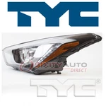 Tyc Left Headlight Assembly For 2013-2014 Hyundai Santa Fe Electrical Hz. Fixed Price $348.25.