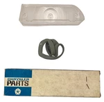 New Old Stock Right Parking Light Lens For 1969 Plymouth Fury Models #2932804. Fixed Price $135.00.