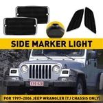 For 1997-2006 Jeep Wrangler Tj Smoke Bumper Signal Fender Side Marker Lights New. Fixed Price $25.64.
