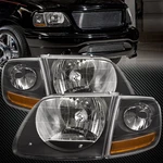For 1997-2003 Ford F150 Expedition Lightning Svt Headlights Fo2502182 Fo2503182. Fixed Price $93.64.