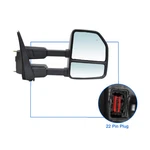 Towing Mirror For 2017-2020 Ford F250 Super Duty Passenger Side Rh Power Heated. Fixed Price $118.58.