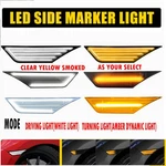 2x Turn Signal Led Side Marker Lights For 2016 2017 18 19 20 21 Honda Civic Exc. Fixed Price $8.92.