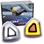Clear Lens 4-pin White/amber Switchback Led Side Mirror Corner Lamps For 19+ Ram. Fixed Price $43.09.