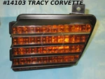 1980-1982 Corvette New Repro Gm 914559 Lh Front Park Turn Signal Light Assembly. Fixed Price $123.00.