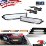 For 1996-1997 Toyota Rav4 Rav 4 Clear Switchback Led Signal Drl Lights Set Of 2. Fixed Price $79.99.