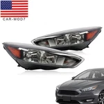 For 2015-2018 Ford Focus With Led Drl Model Headlights Assembly Black. Fixed Price $146.59.