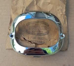 1941 Desoto Deluxe Custom S8 Nos Mopar #866214 Left Park Lamp Bezel Chrome. Fixed Price $69.95.