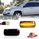 Amber Led Front Fender Side Marker Lights Lamps For 07-17 Jeep Patriot & Compass. Fixed Price $12.99.
